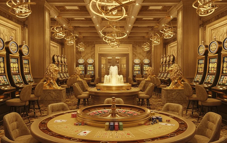 Elegant woman playing roulette